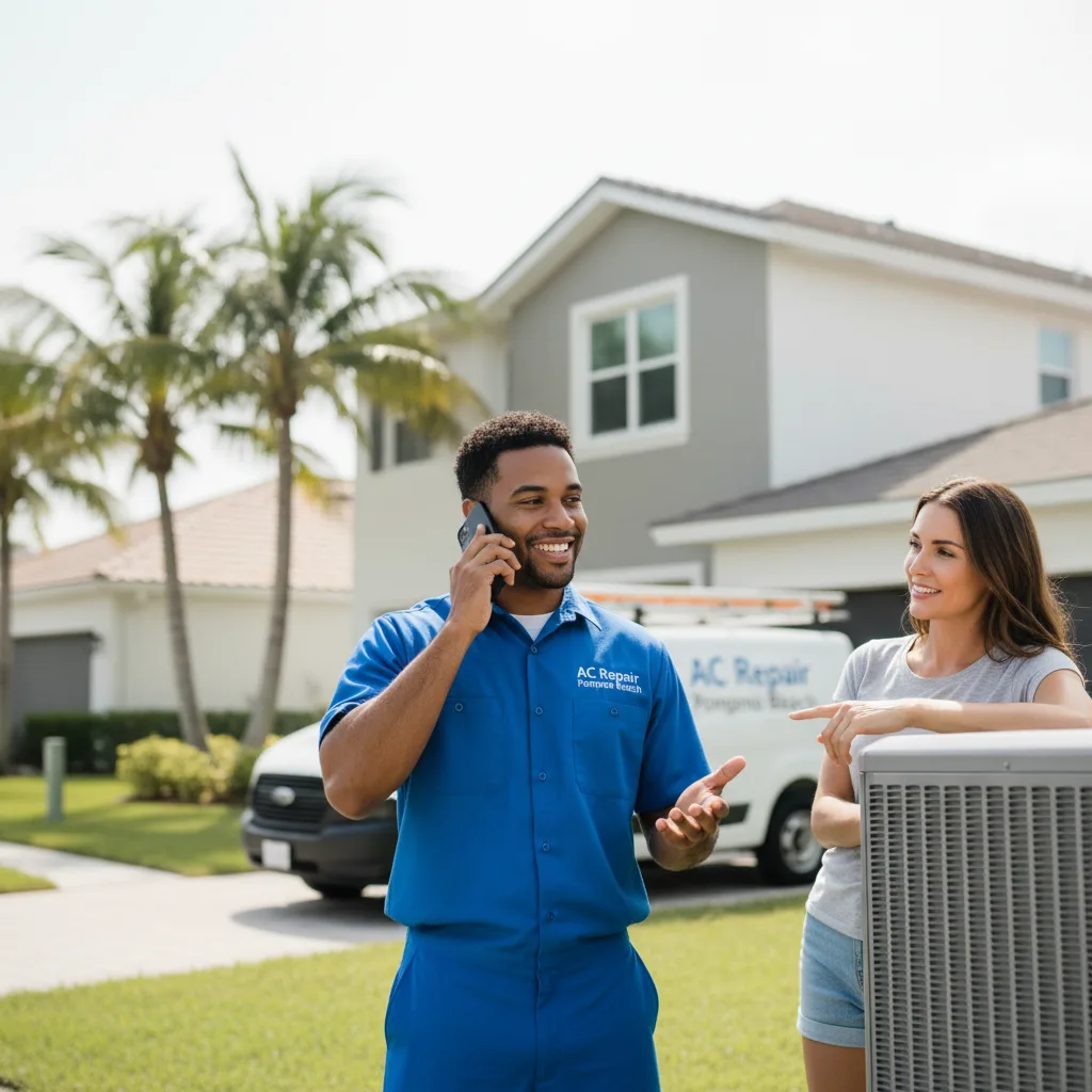 AC Repair Pompano Beach customer support in Virginia Beach